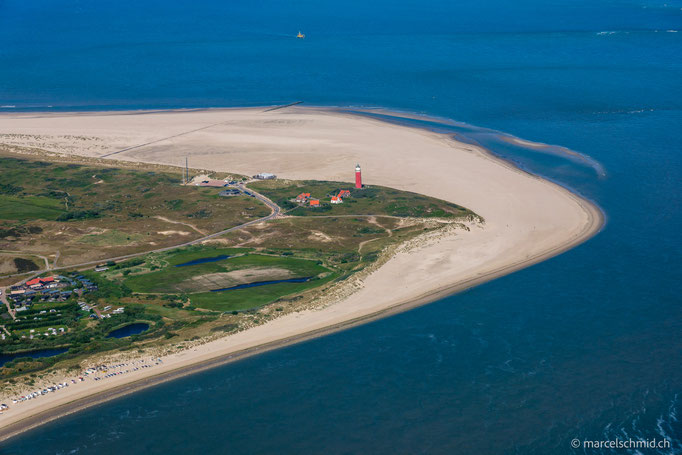 Leuchtturm auf Texel, Westfriesland, Niederlande