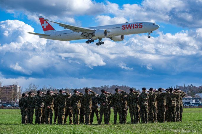 Rekrutenschule der Schweizer Armee in Kloten, Zürich