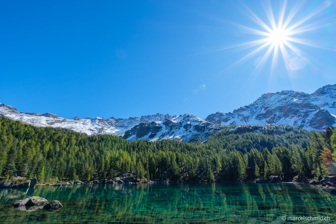 Lago di Saoseo, Puschlav, Schweiz