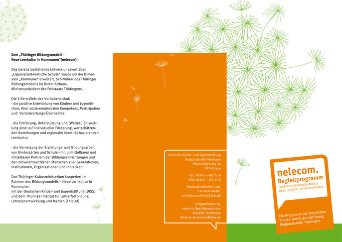 Nelecom Faltblatt | DKJS