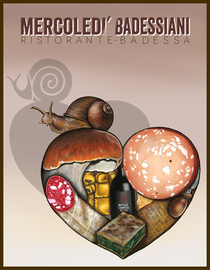 Restaurant's poster 2012- La Badessa