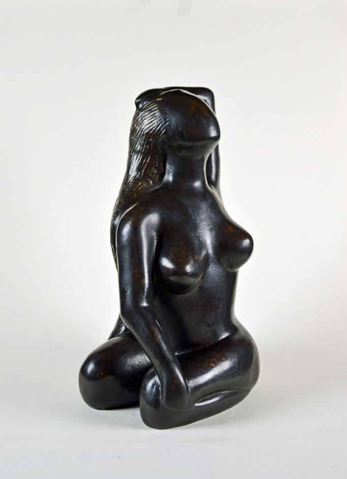Yogini - brons, 30x20x20 cm - beschikbaar