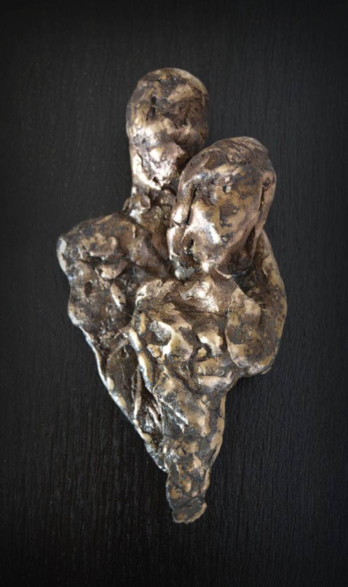 Samen - brons (unica) - verkocht