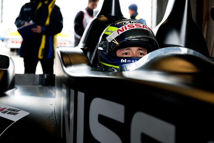  Motorsport Nissan Delta Wing Testlauf in Snetterton