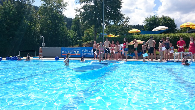 Freibadfest mit Kinderspaßbadetag und der DLRG 2018