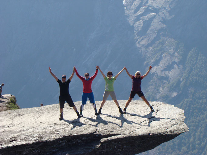 auf der Trolltunga