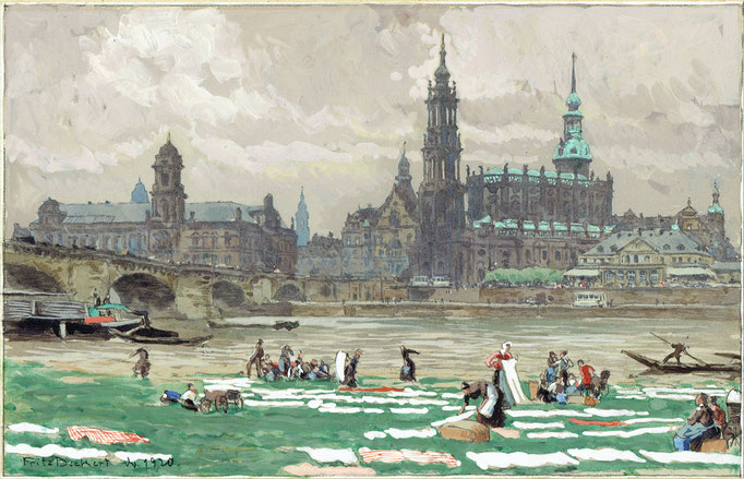 Fritz Beckert. Dresden, 1920