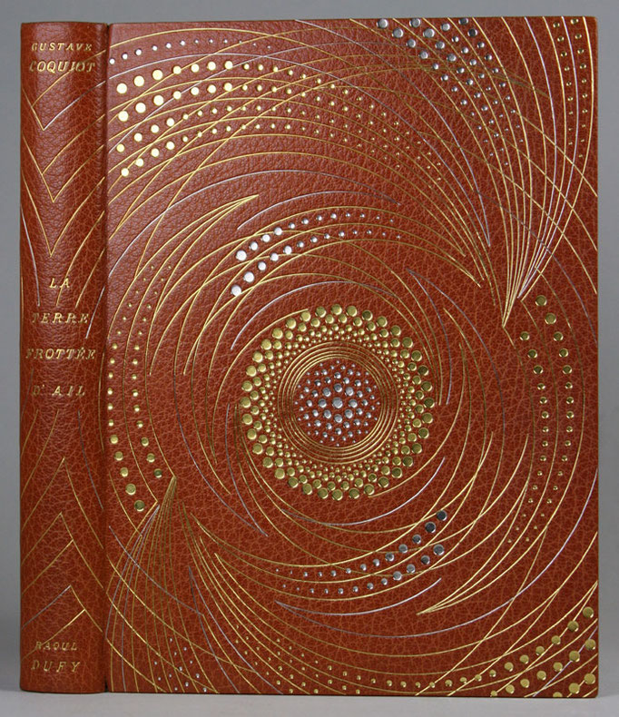 La terre frottée d´ ail par Gustave Coquiot avec 101 dessins inédits de Raoul Dufy. Paris, Delpeuch, 1925