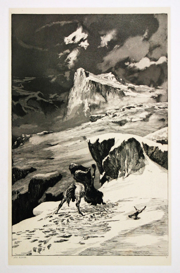 Max Klinger. Kämpfende Centauren, Opus IV