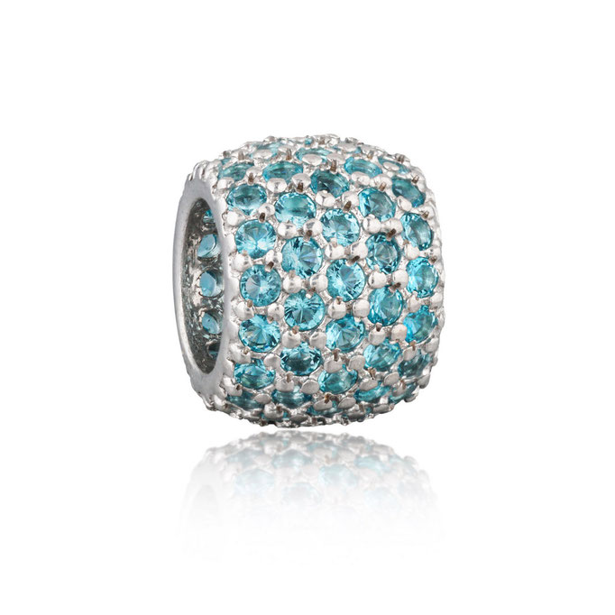 серебряная бусина