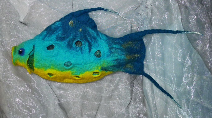 Felted fish Jemima