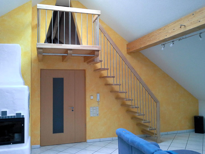 Galerietreppe Buche in Staufen