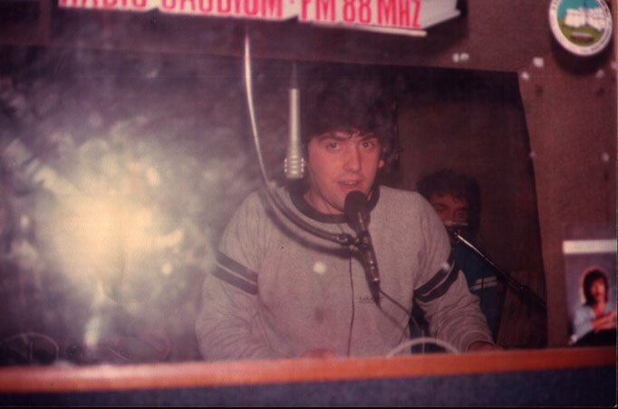 Radio Gaudium,1986 momento di trasmissione,i nostri programmi erano molto seguiti oltre 250 telefonate per un gioco....