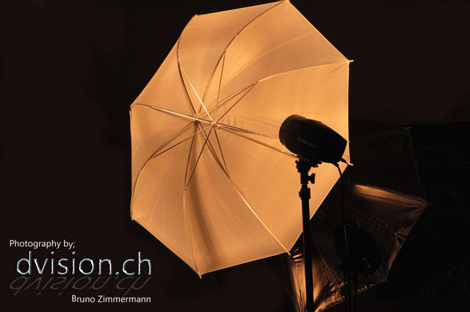 Mobile Blitzlichtanlage der DigitalVision / dvision.ch