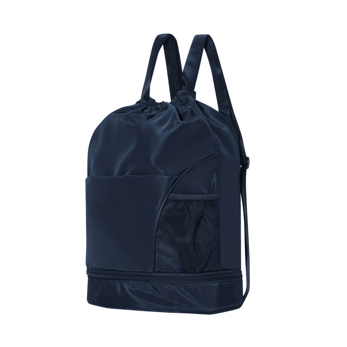 Bolsa/Mochila Taska en azul, negro y vino