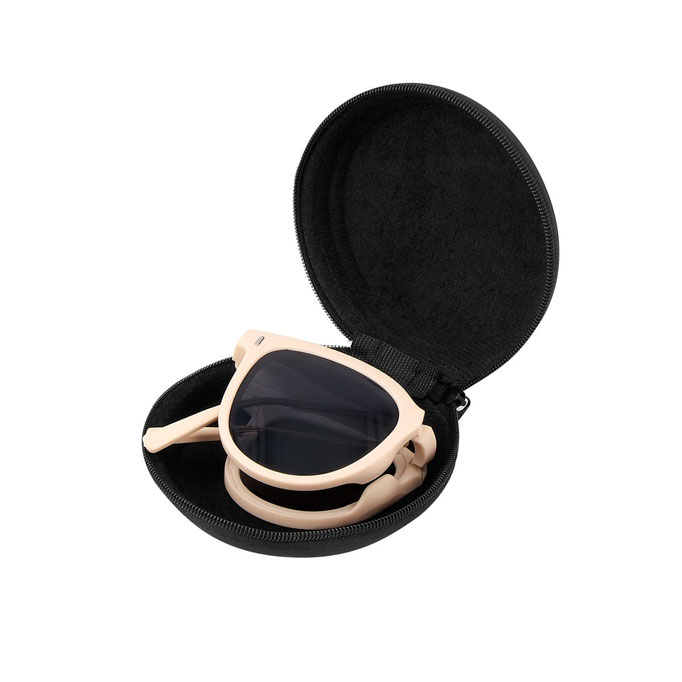 Lentes Foldy en beige y negro
