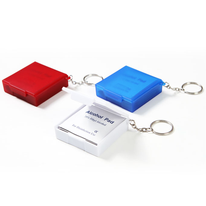 Llavero contenedor con 10 pads