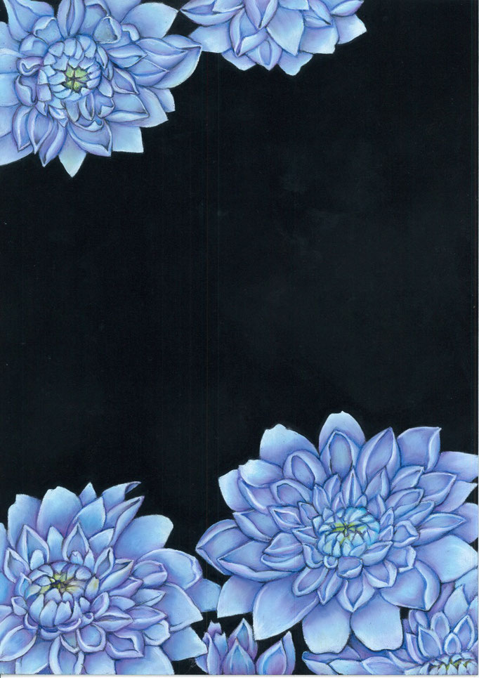 青い花A3