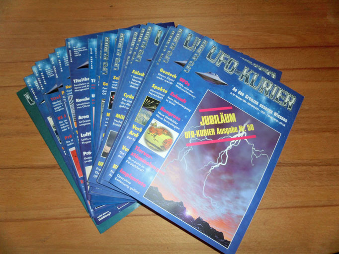 Zeitschriften Ufo-Kurier ... bis Heft 50