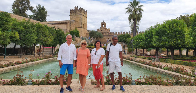 Visite guidée en français du palais des rois chrétiens Cordoue