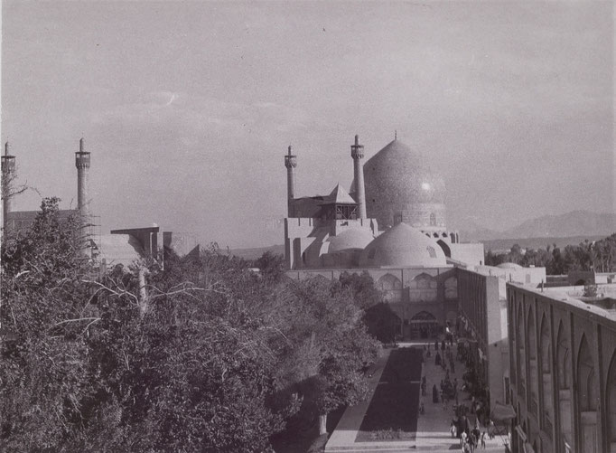 Isfahan - Der Königsplatz Naqsch-e Dschahan (Aussicht vom Palast des Alikapoun)