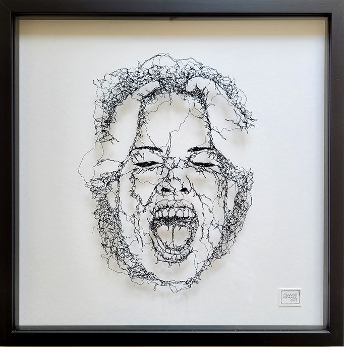 "Scream", Susanne Kramer, Garn 