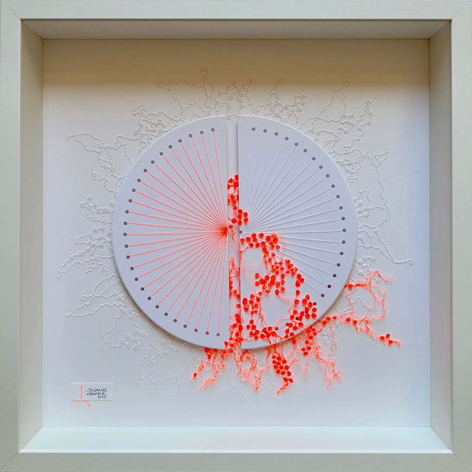 "Pink pearl and the sun", Susanne Kramer, Garn 