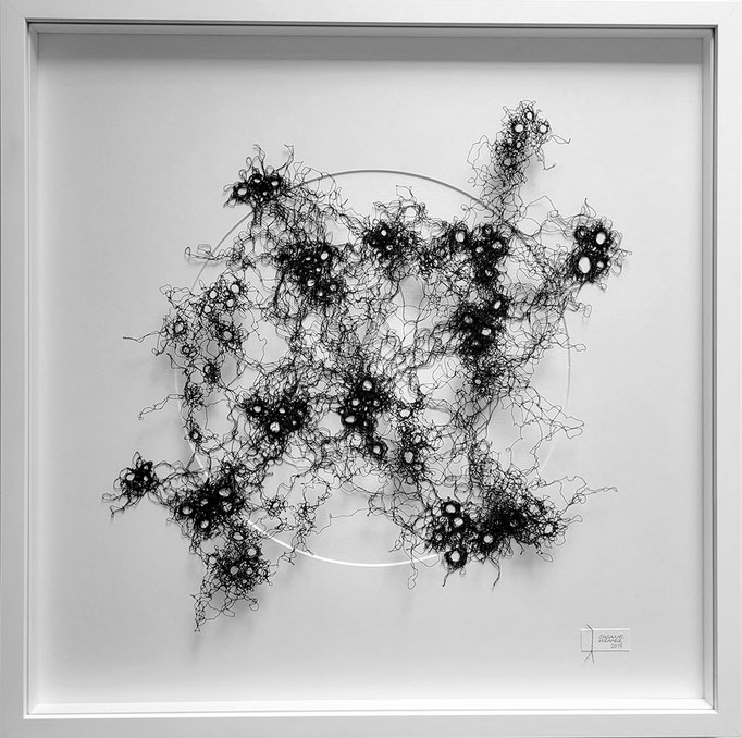 "Wachstum", Susanne Kramer, Garn 