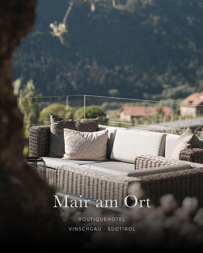 Für deinen Urlaub Urlaub rund um Meran in Südtirol empfehlen wir diese MOUNTAIN HIDEAWAYS: Mair am Ort Living