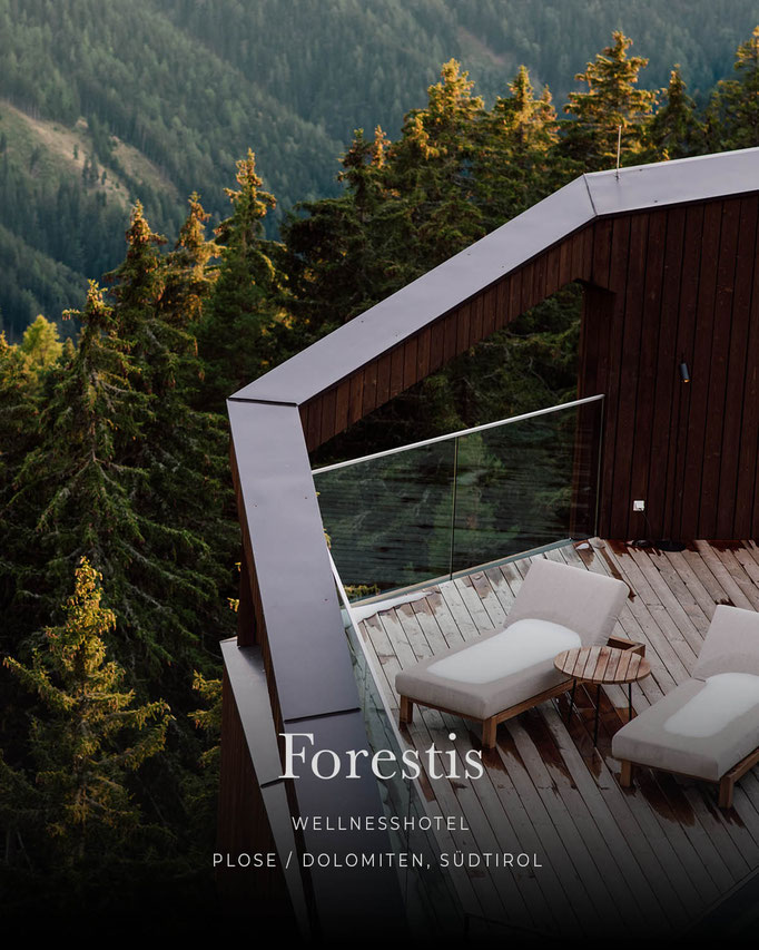 die schönsten Hotels in den Alpen: FORESTIS DOLOMITES, Wellnesshotel, Plose - Südtirol/Italien #mountainhideaways