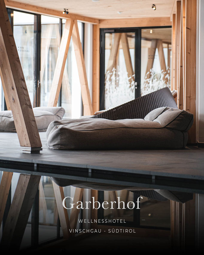 die schönsten Hotels in den Alpen: GARBERHOF, Wellnesshotel im Vinschgau - Südtirol/Italien #mountainhideaways
