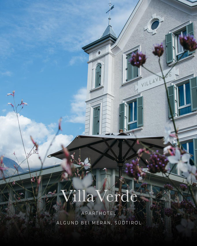 Urlaub in Algund bei Meran - unsere Hotelempfehlung: VILLA VERDE #mountainhideaways Apartment, Aparthotel, Bed&Breakfast