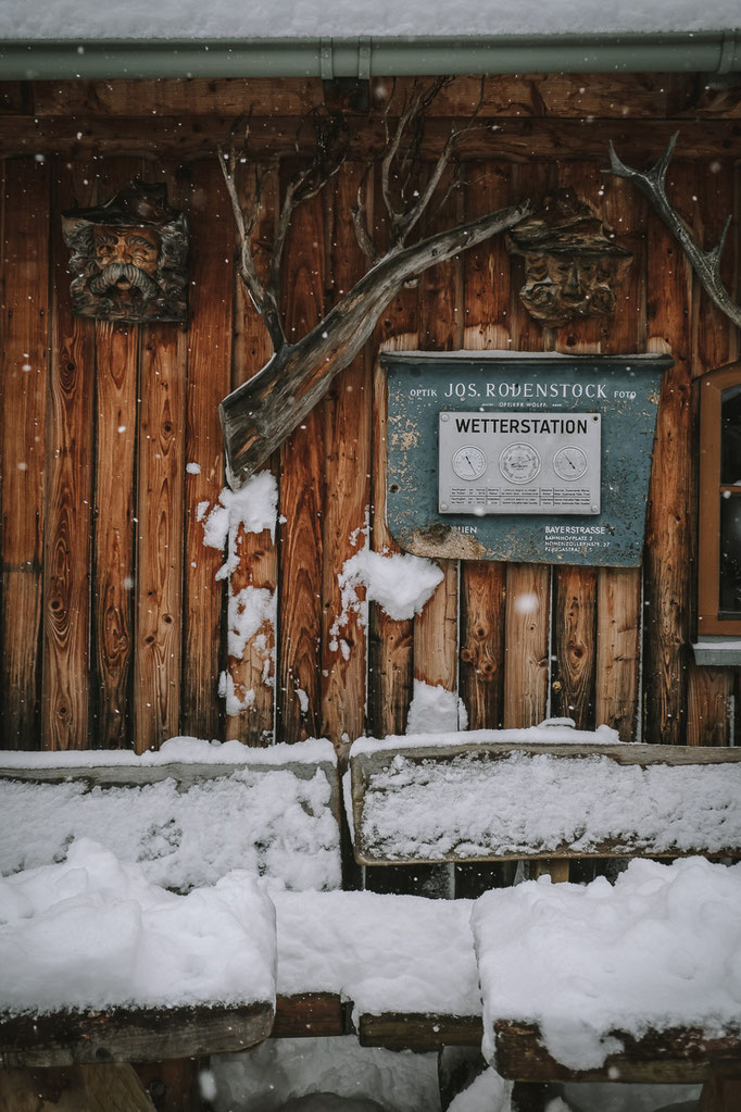 Winter hike around Lake Spitzingsee in the Bavarian Alps