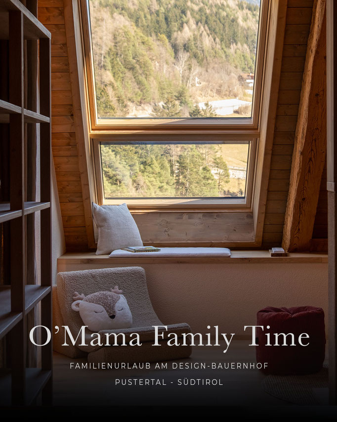 Für deinen Urlaub im Eisacktal in Südtirol empfehlen wir das Familienhotel O'MAMA FAMILY TIME