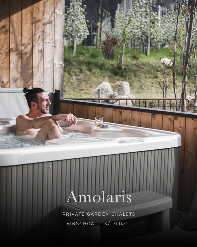 die schönsten Hotels in den Alpen: AMOLARIS PRIVATE GARDEN CHALETS, Chalets & Apartments, Vinschgau - Südtirol/Italien #mountainhideaways