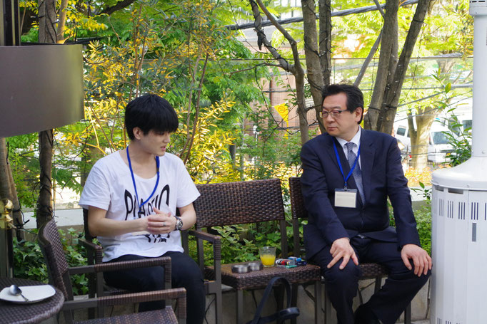 先輩と後輩