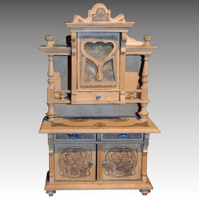 Buffet art nouveau 1900