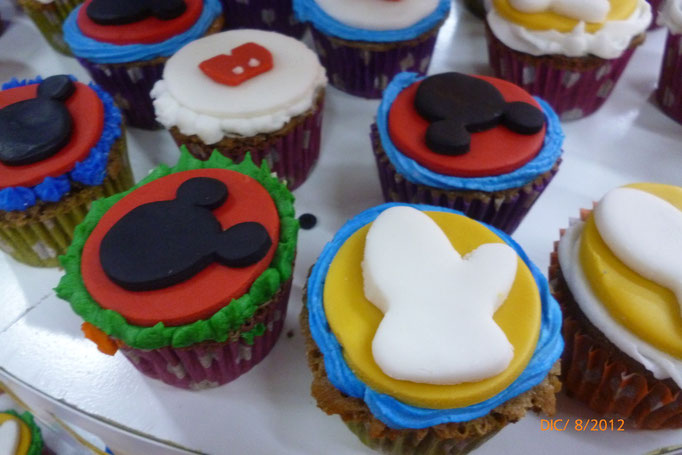 CUPCAKE MICKEY MOUSE