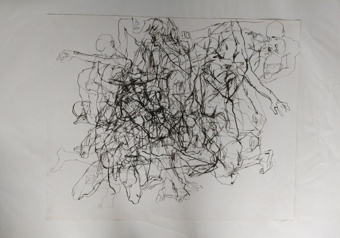 "Moving" by Ji Xu 83x68cm special offer only 999,00€