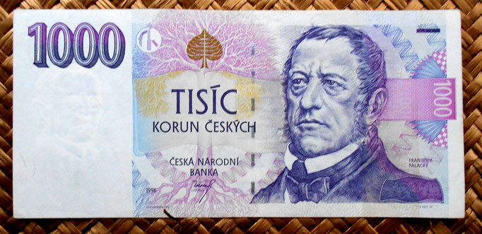 Chequia 1000 korun 1996 anverso
