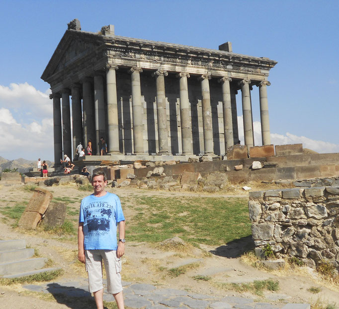 desde el Templo de Garni s.I -Armenia