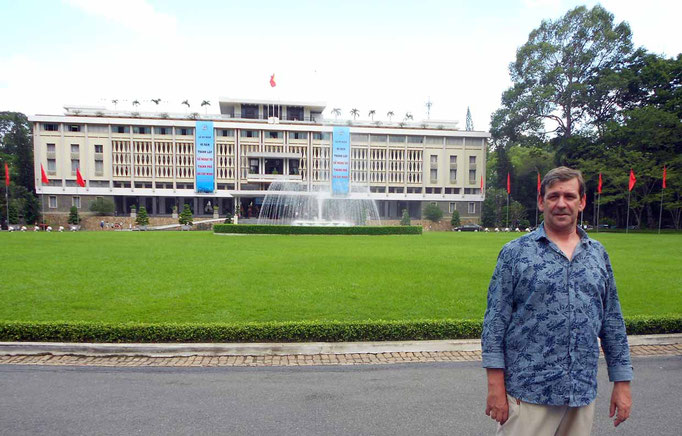 Palacio de la Reunificacion en Saigon -Ho Chi Minh