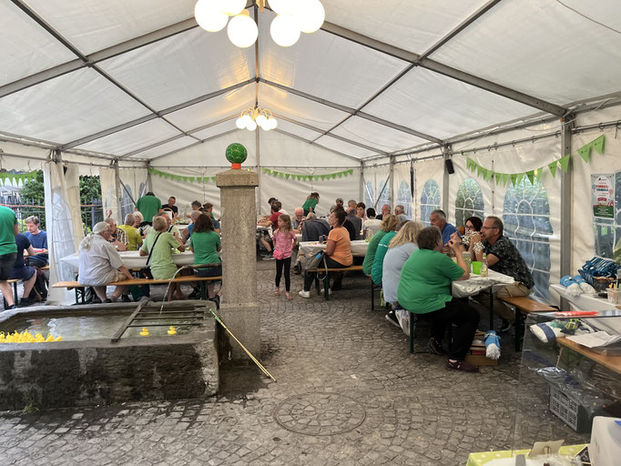 Viele Gäste am Samstagabend