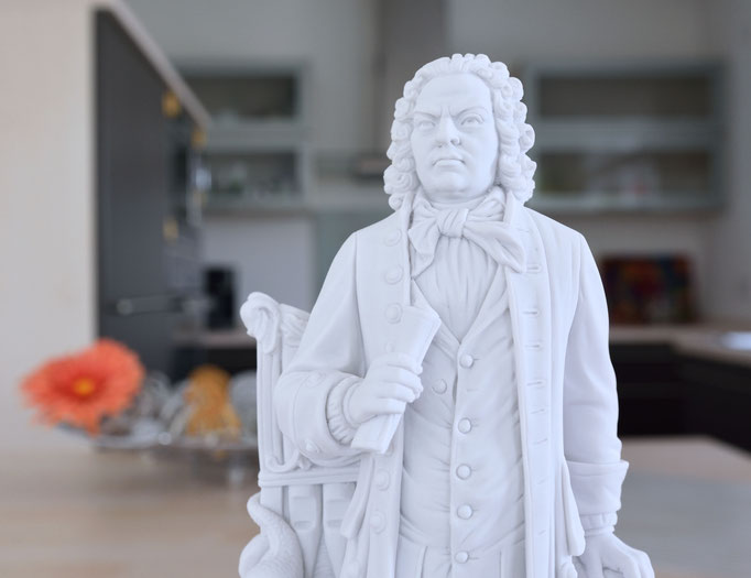 The Bach Statue.