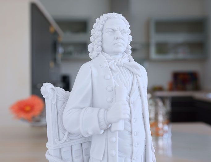 The Bach Statue.