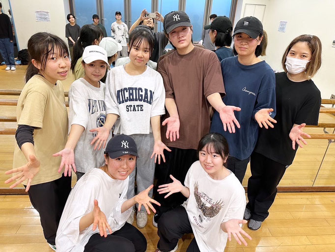 千葉ダンススクール Beat squadで開催した「無料体験レッスン会」の風景、その2♪