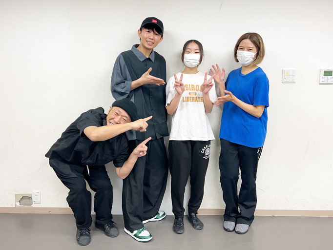 千葉ダンススクール Beat squadの、毎週土曜日16:00からのPOPPINクラスに、新しい仲間・ユヅキちゃんがご入会してくれました♪