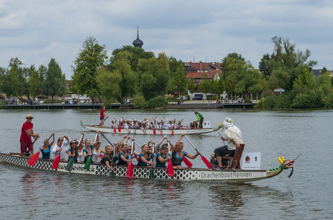 Kitzingen-Drachenboot-Rennen