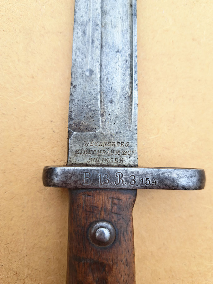 baïonnette mauser 88  71/ 84