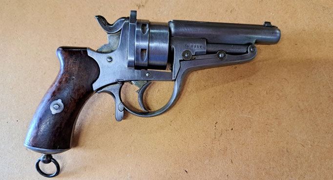 revolver baby Galand 9 mm vue générale 